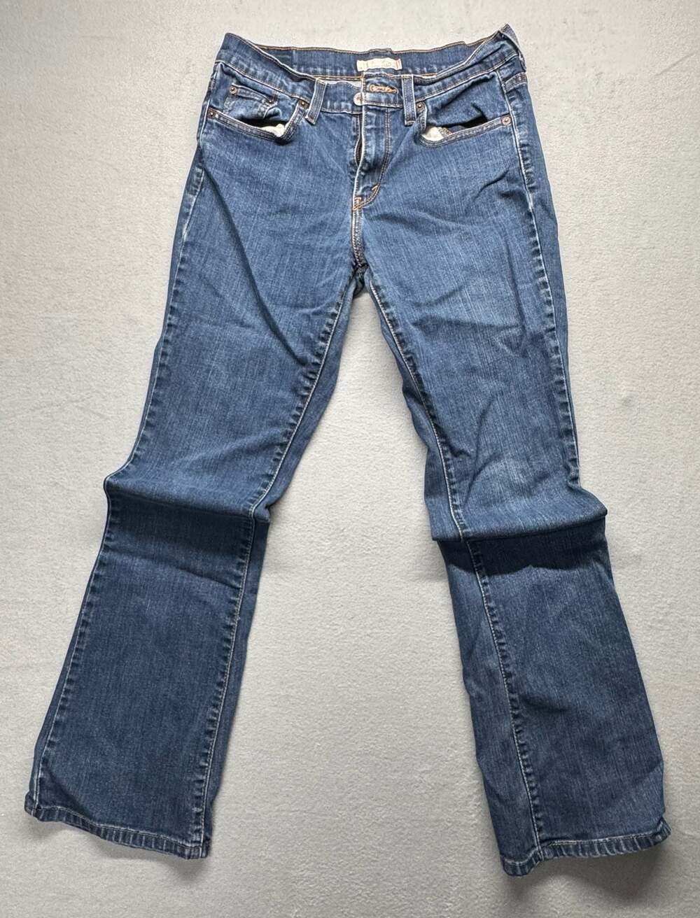 Levi's 515 Boot Cut Medium Blue Denim Jeans Women's Size 4